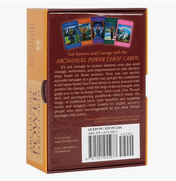 Archangel Power Tarot Cards with 180page booklet Etsy