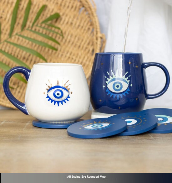 All Seeing Eye Rounded Mug-H9.5cm x W14.5cm x D11cm Etsy