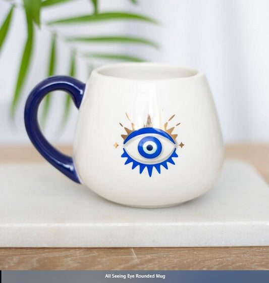 All Seeing Eye Rounded Mug-H9.5cm x W14.5cm x D11cm Etsy