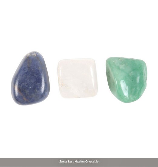 Stress Less Healing Crystal Set H11.5cm x W9cm x D2.5cm Etsy