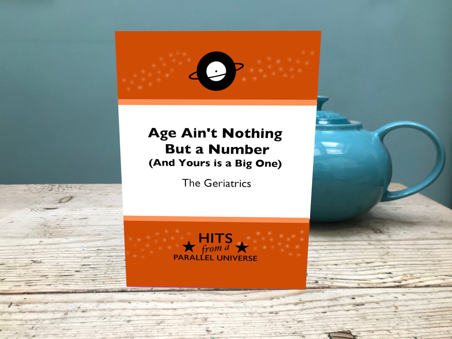 Age Ain't Nothing  exclusive, hand-made, original greeting card.Rectangular Greeting Card - 125.8mm x 175.0mm Etsy