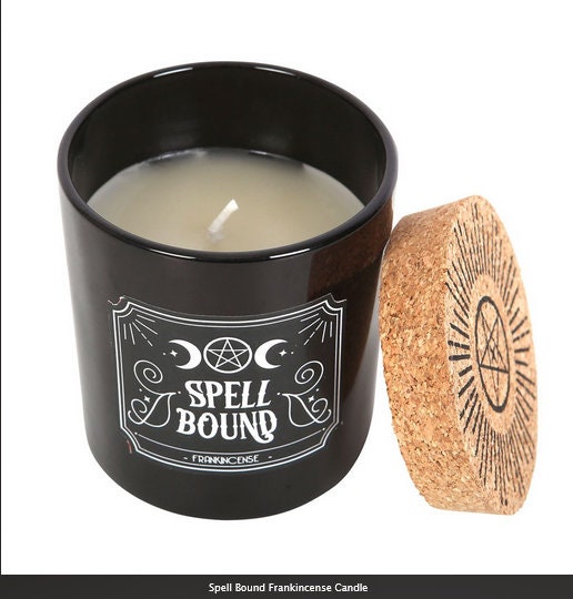 Spell Bound Frankincense Candle H8.5cm x W7.5cm x D7.5cm Etsy