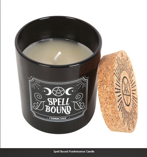 Spell Bound Frankincense Candle H8.5cm x W7.5cm x D7.5cm Etsy