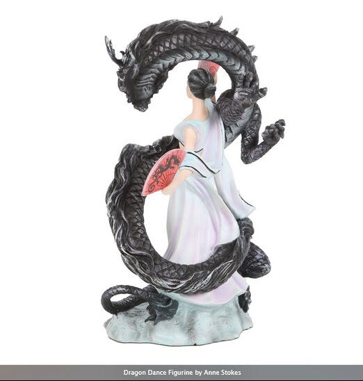 Dragon Dance Figurine by Anne Stokes,H26.5cm x W17cm x D13cm hand-painted,intricately crafted, collectible ,dragon, Etsy