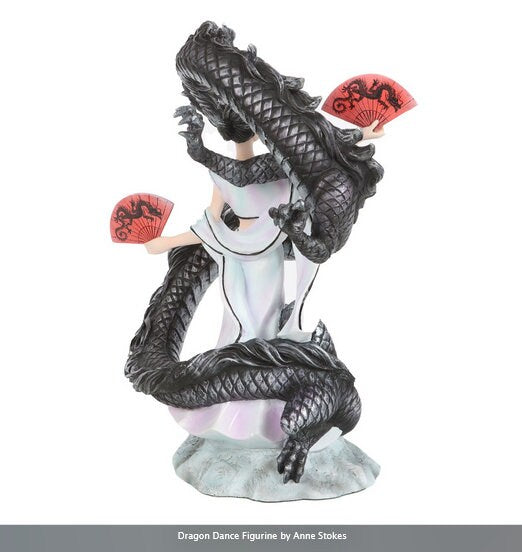 Dragon Dance Figurine by Anne Stokes,H26.5cm x W17cm x D13cm hand-painted,intricately crafted, collectible ,dragon, Etsy