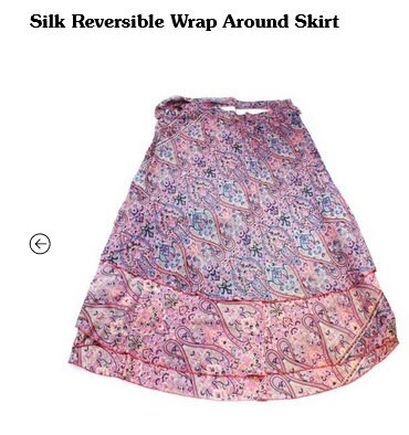 Silk paisley freesize Wrap Around Skirt, two layer, recycled, eco-friendly,hand-made.35  28  2 cm Etsy