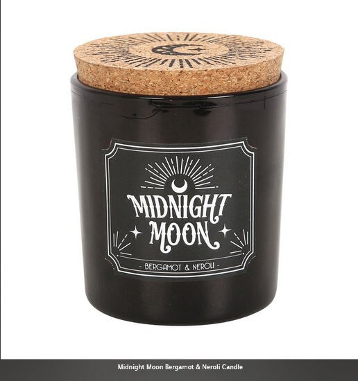 Midnight Moon Bergamot & Neroli Candle Etsy