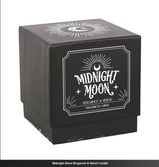 Midnight Moon Bergamot & Neroli Candle Etsy