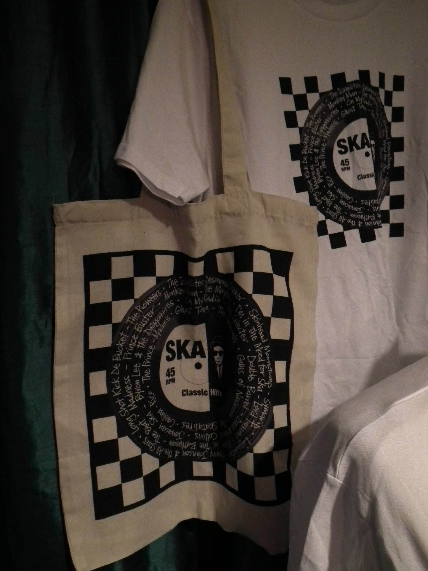 exclusive Ska HIts TeeSHirt-white-cotton Etsy