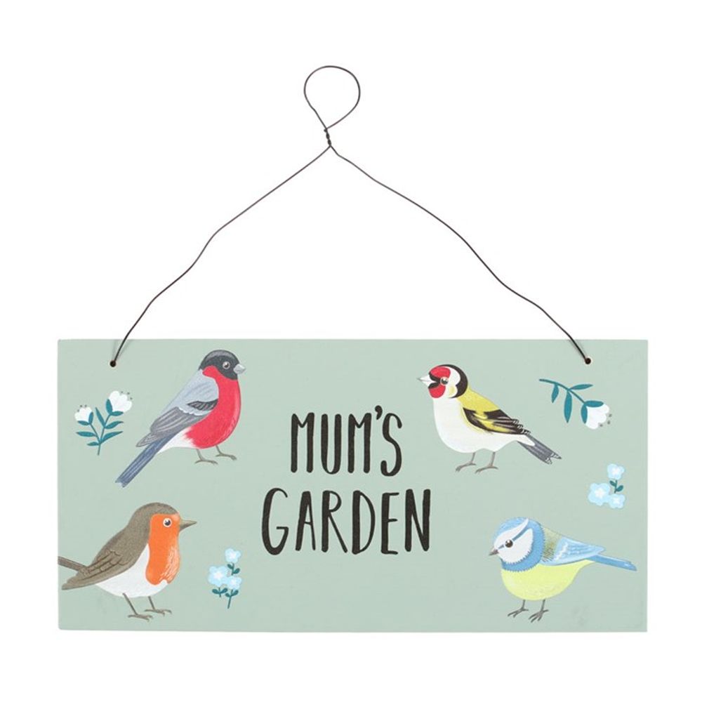 Mum's Garden British Garden Birds Sign N/A