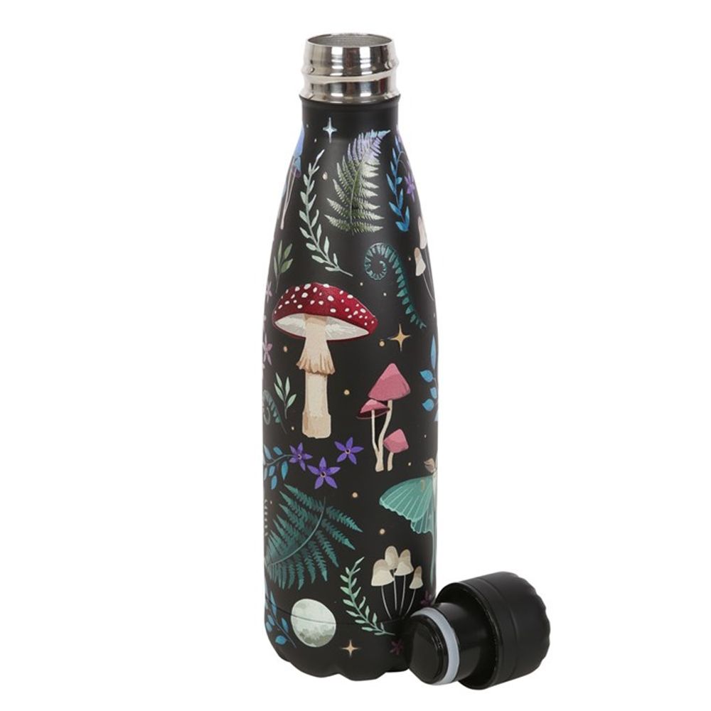 Dark Forest Print Metal Water Bottle N/A