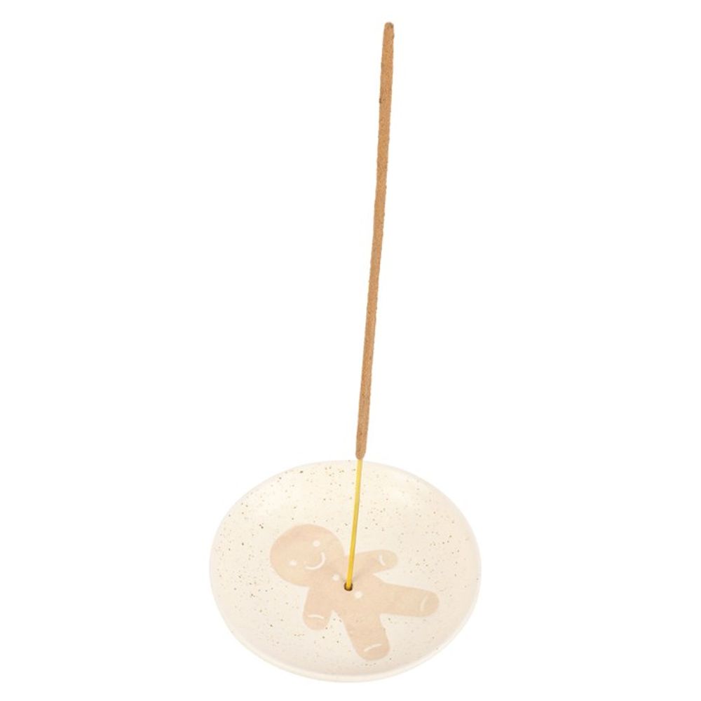 Gingerbread Man Incense Stick Holder N/A