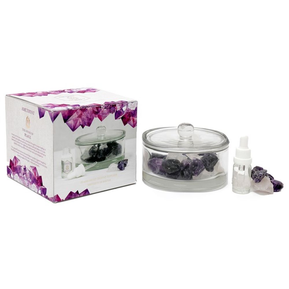 400g Amethyst Crystal Oil Diffuser N/A