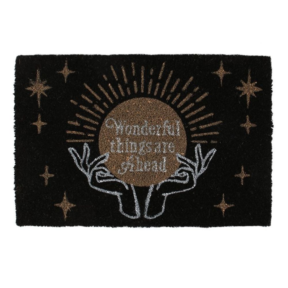 Fortune Teller Black Doormat N/A