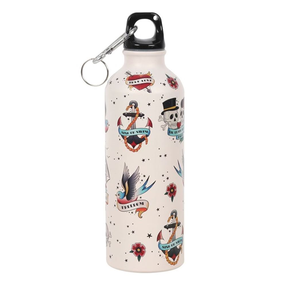 Tattoo Metal Water Bottle N/A