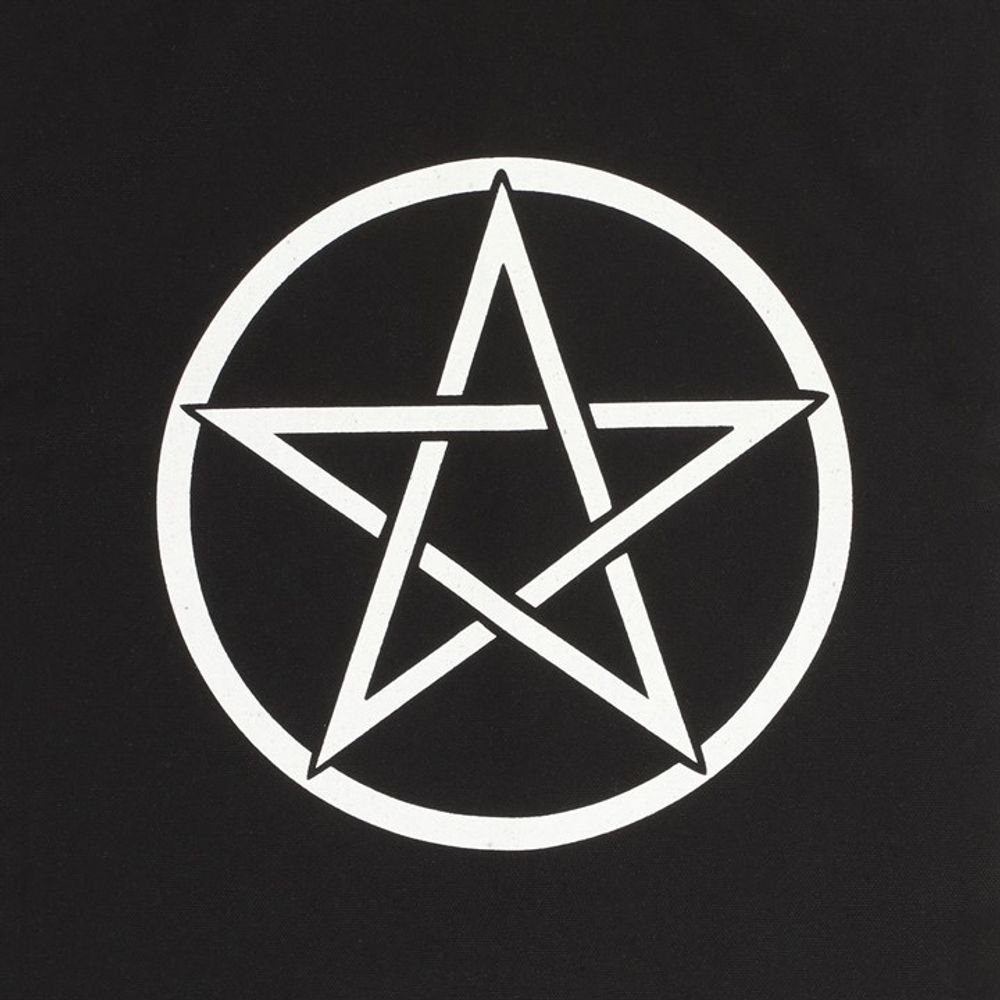 Pentagram Polycotton Tote Bag N/A