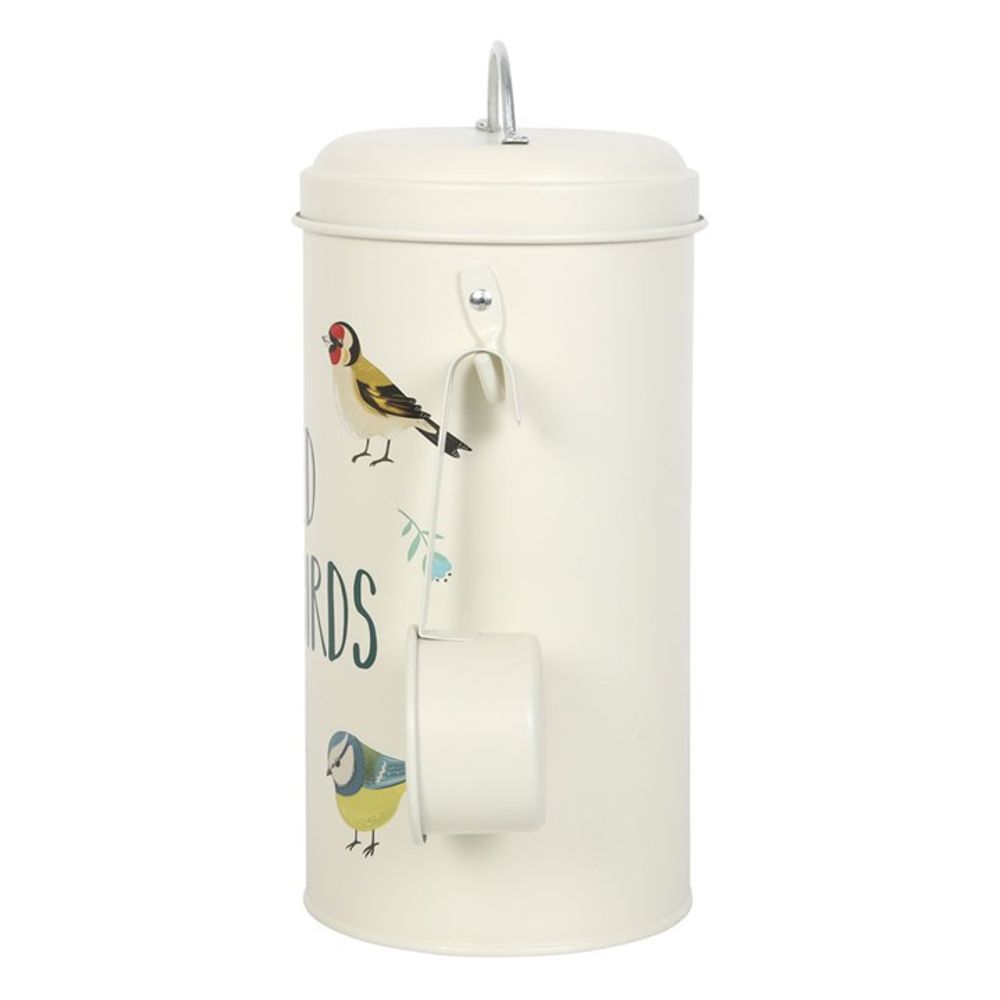 Feed the Birds Bird Seed Tin and Scoop N/A