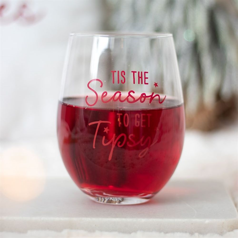 Season to Get Tipsy Stemless Glass N/A