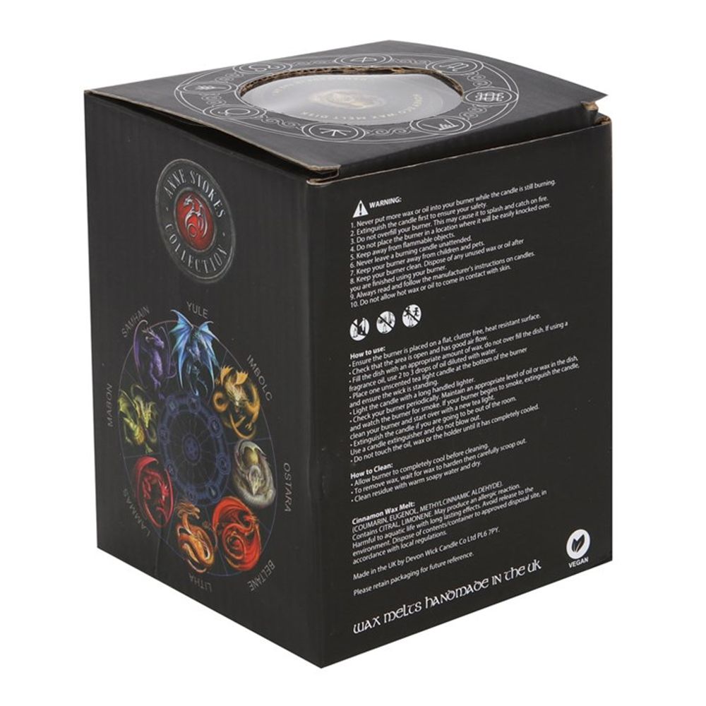 Ostara Wax Melt Burner Gift Set by Anne Stokes N/A