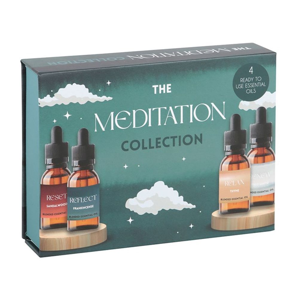 The Meditation Collection Blended Essential Oil Set N/A