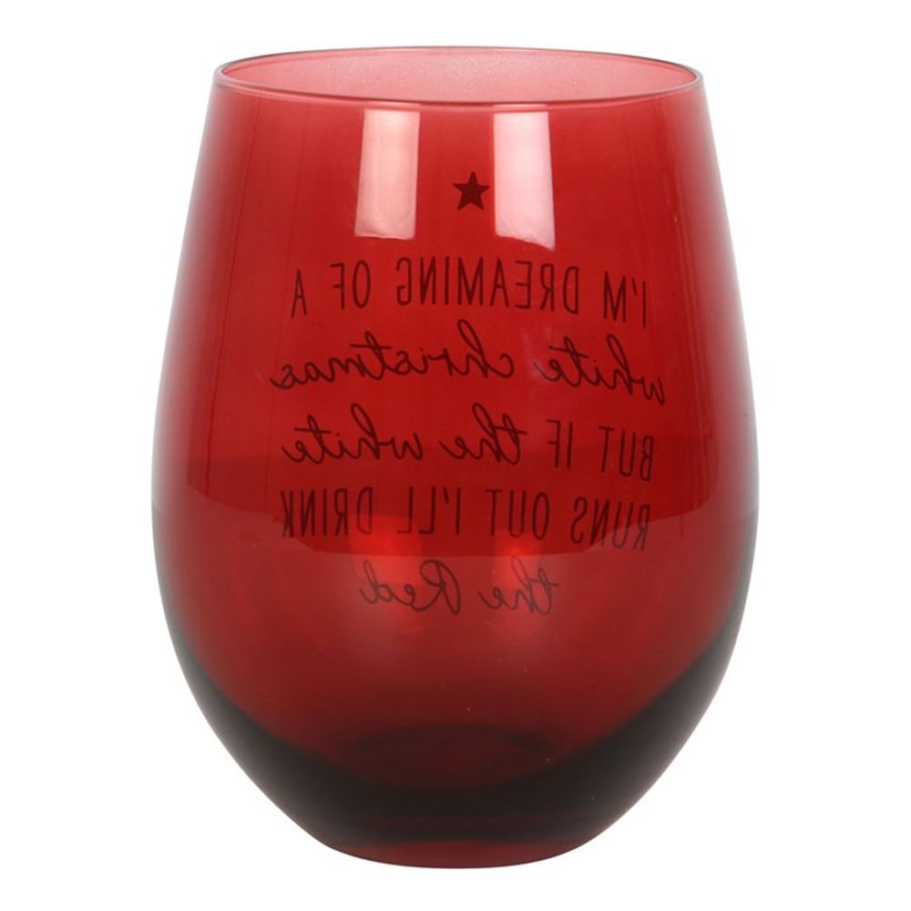 Dreaming of a White Christmas Stemless Glass N/A