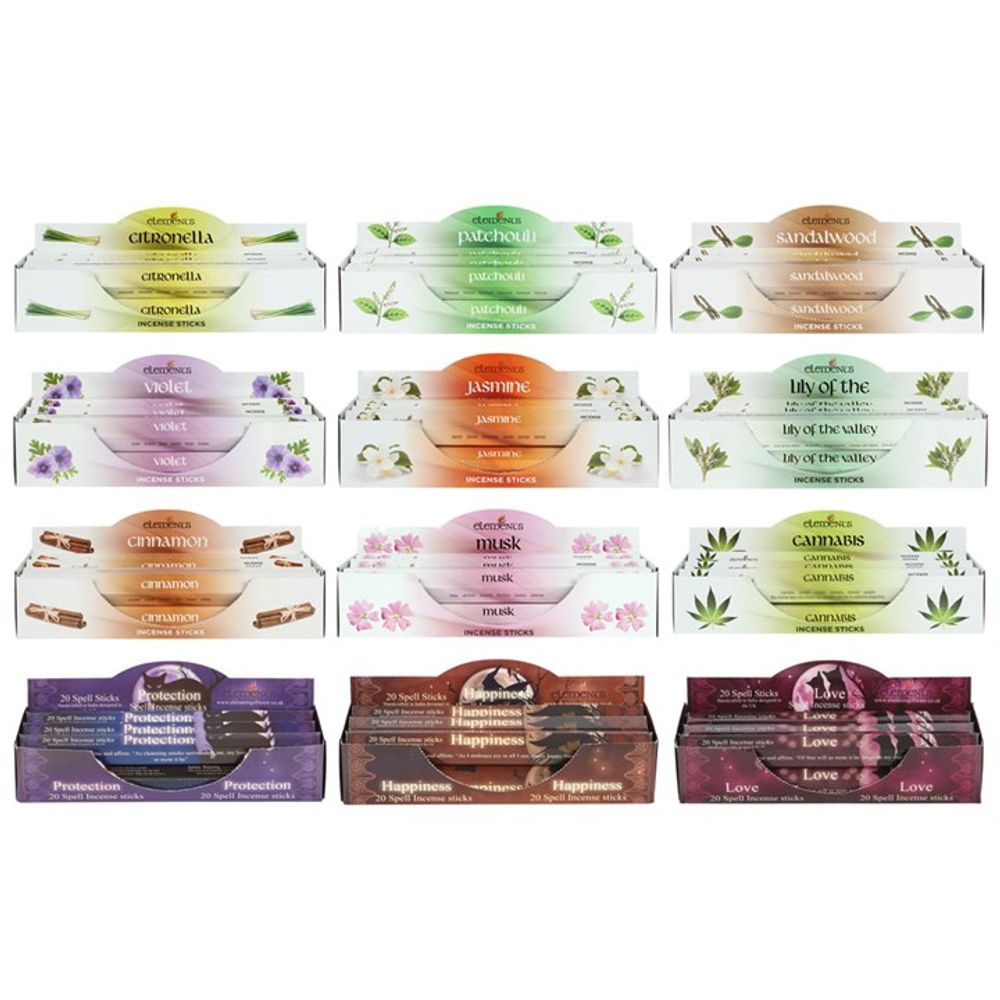 Bestselling Elements Incense Sticks Bundle N/A