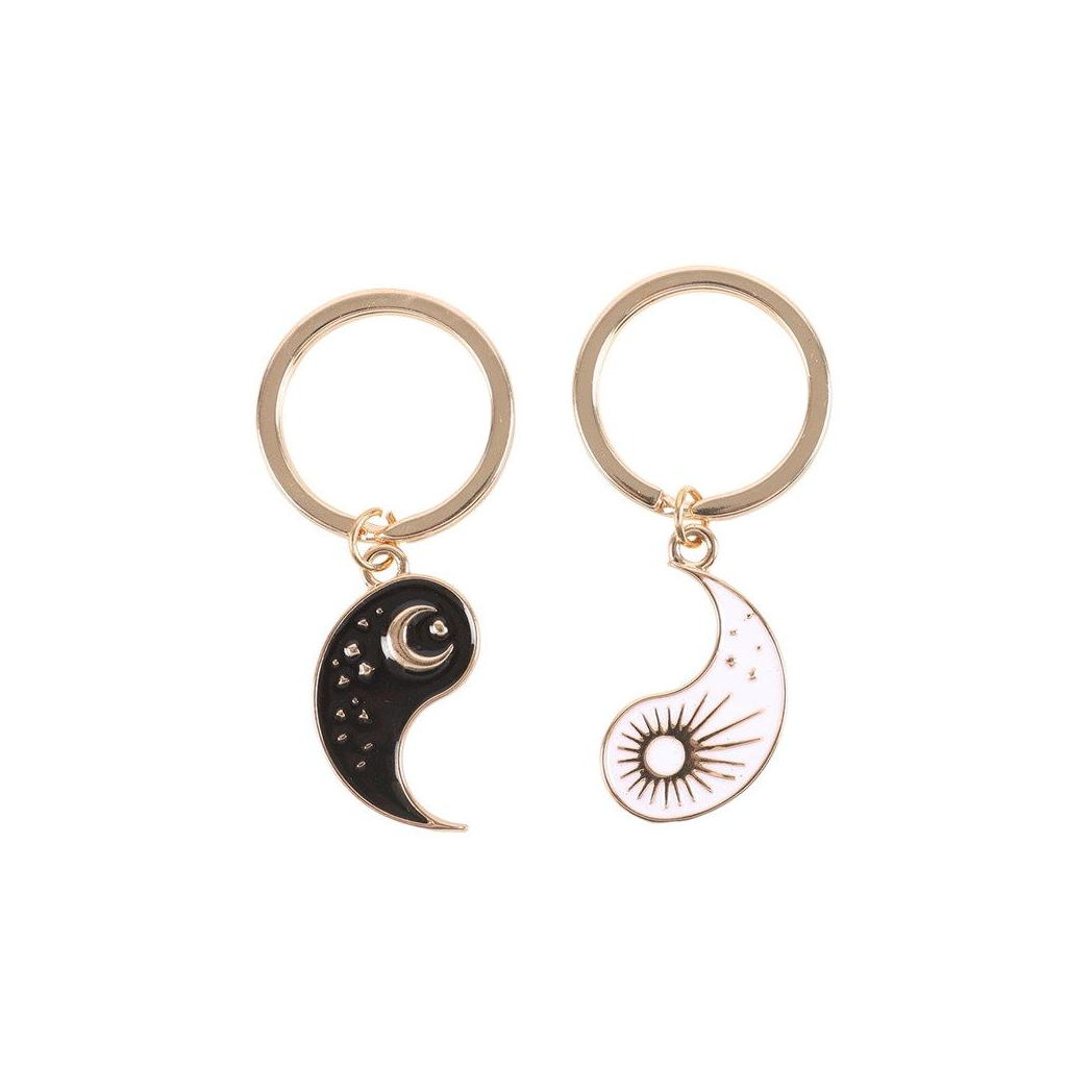 Pair of Yin Yang Best Friend Keyrings N/A