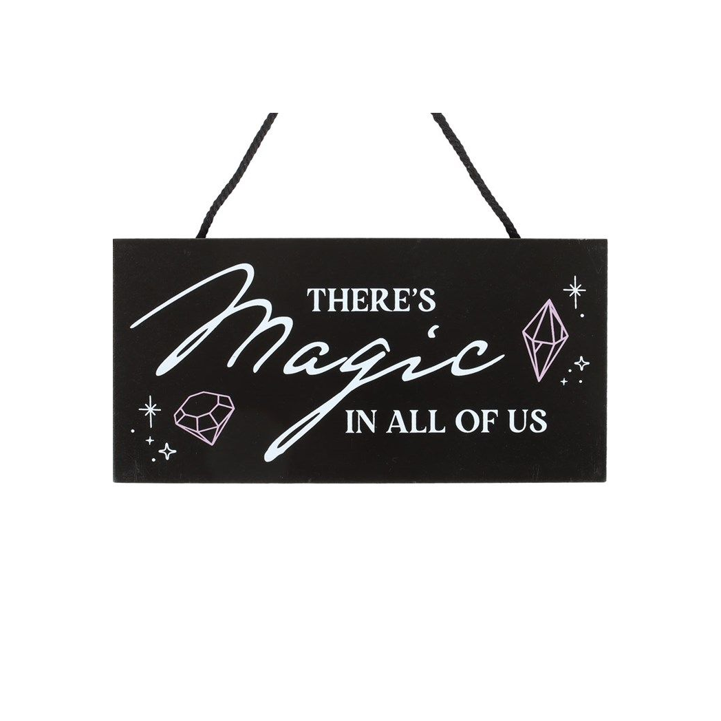 There's Magic in All of Us Witchy Hanging Sign N/A