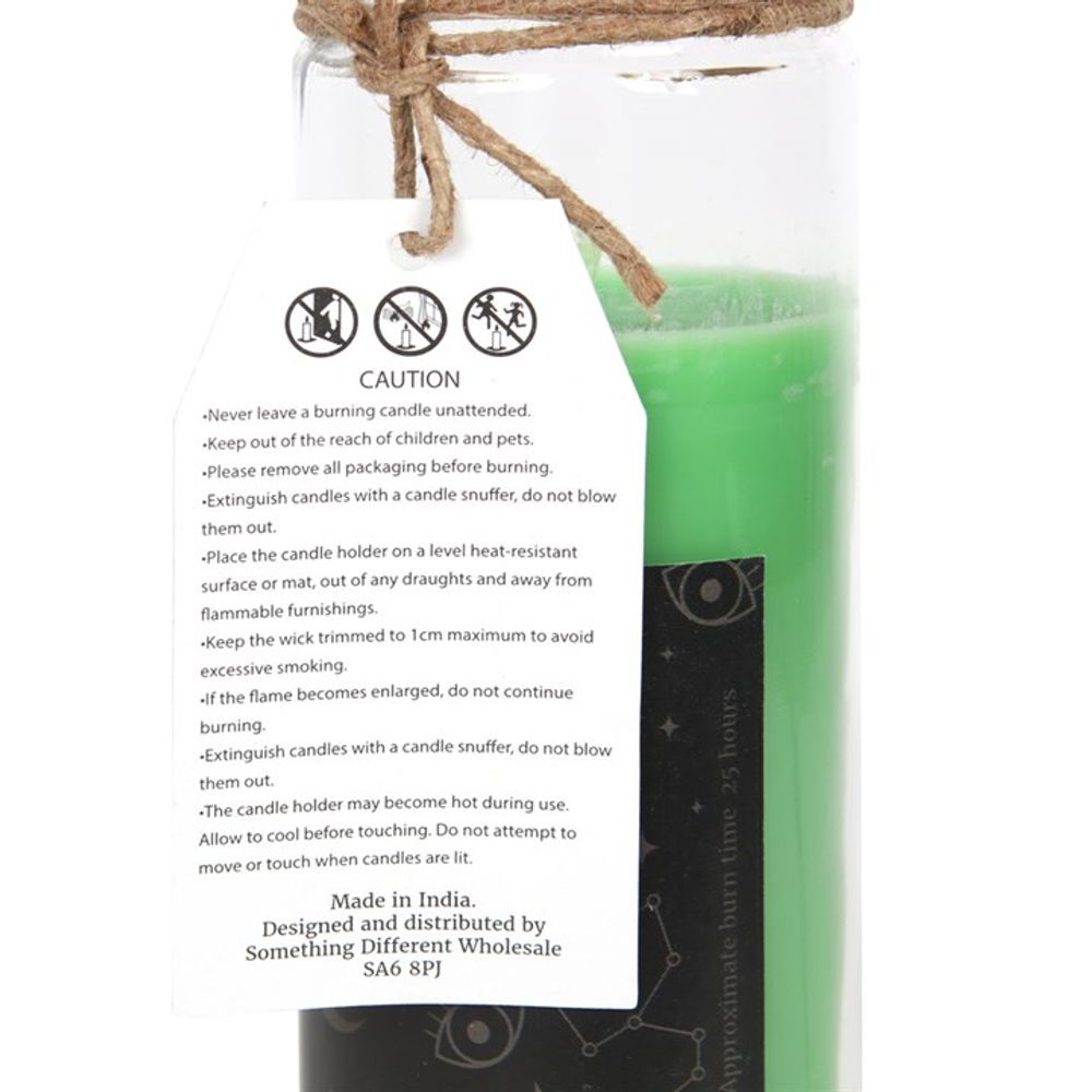 Green Tea 'Luck' Spell Tube Candle N/A