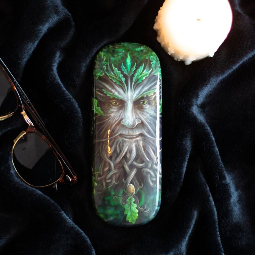 Oak King Glasses Case by Anne Stokes N/A