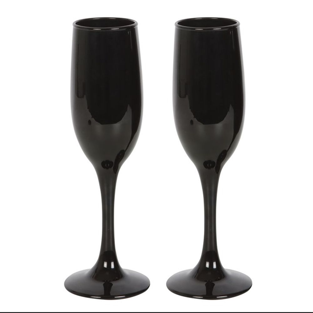 Til Death Do Us Party Champagne Flute Set N/A