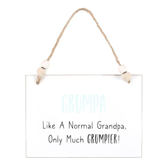 Grumpa Hanging Sign N/A