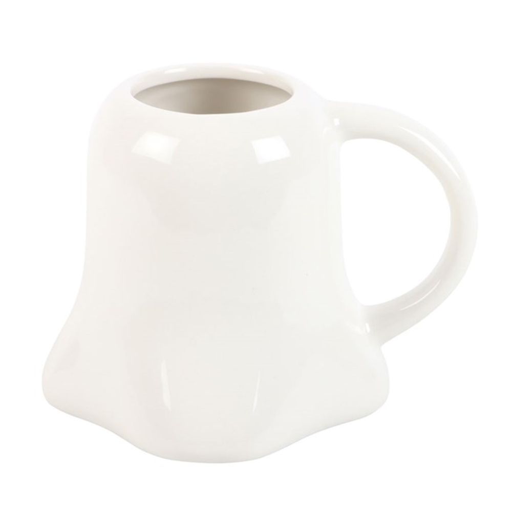 Mr Boo Ghost Shaped Mug with Bow Tie N/A