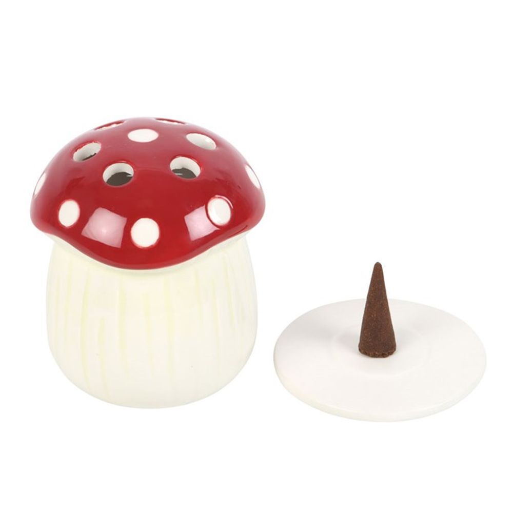 Mushroom Incense Cone Holder N/A