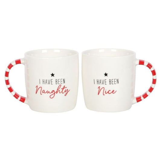 Naughty and Nice Couples Mug Set N/A