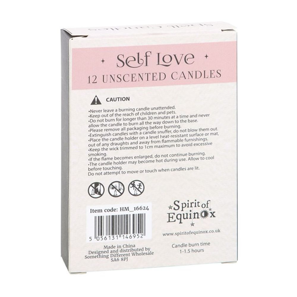 Pack of 12 Self Love Spell Candles N/A