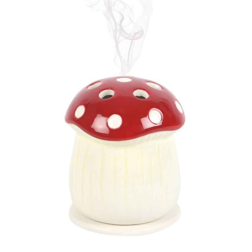 Mushroom Incense Cone Holder N/A