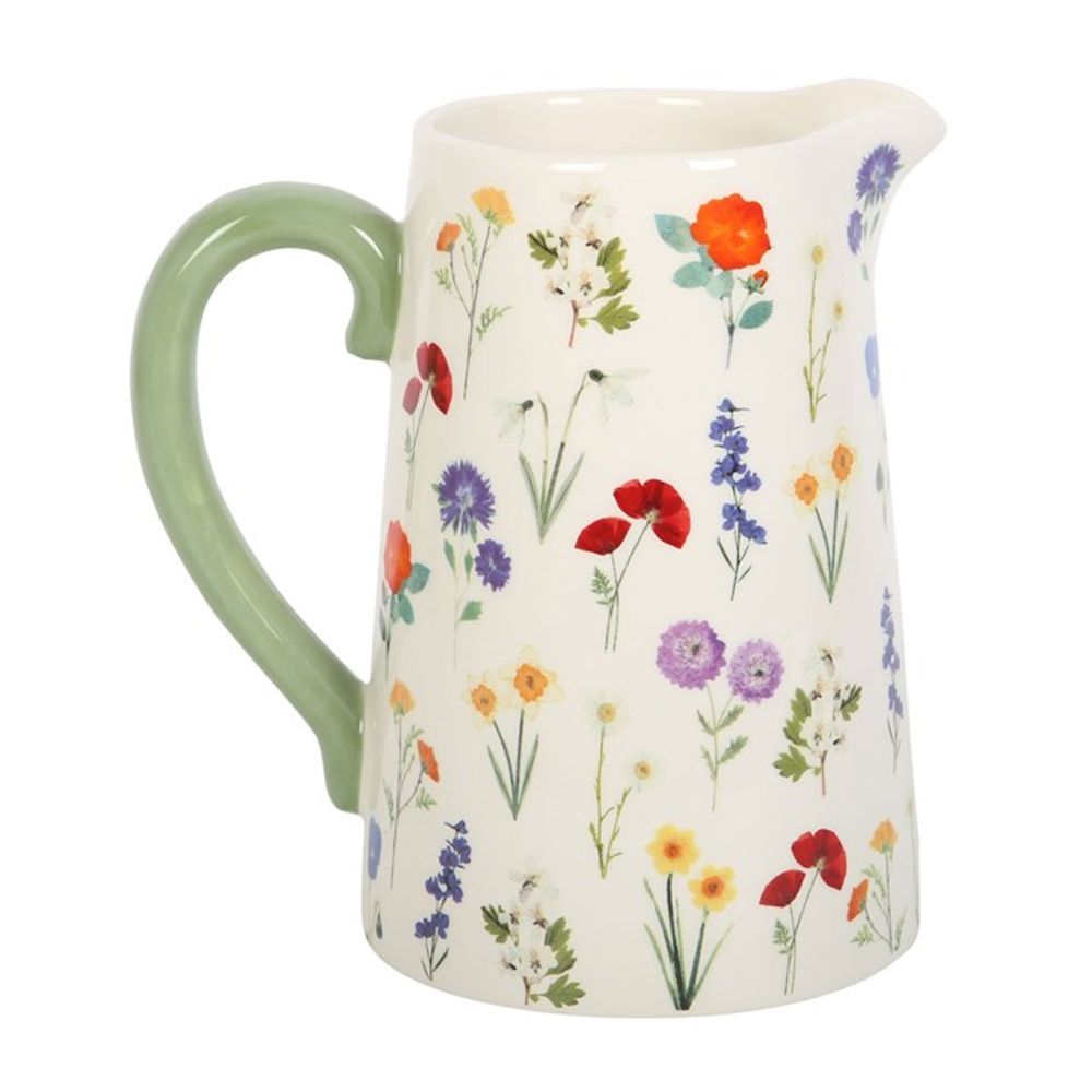 17cm Wildflower Ceramic Flower Jug N/A