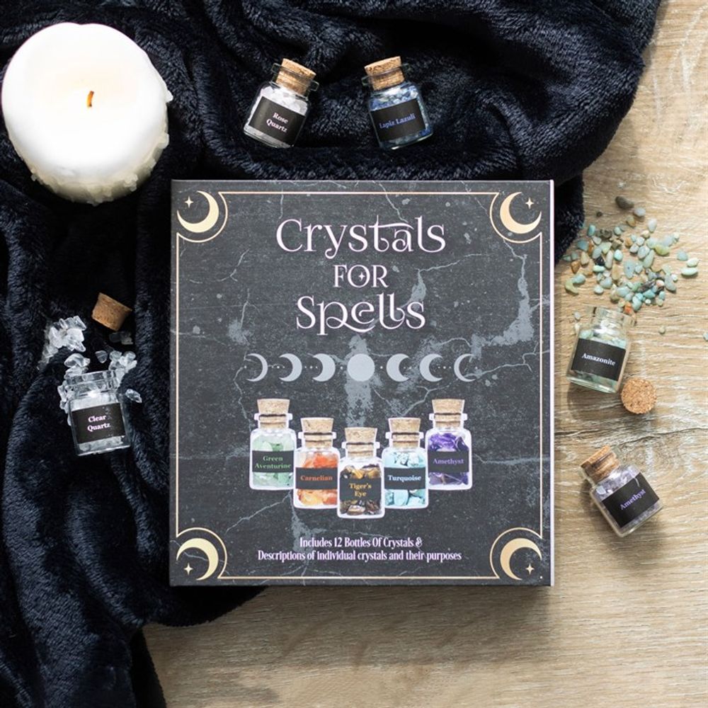 Crystals for Spells Crystal Chip Bottle Gift Set N/A