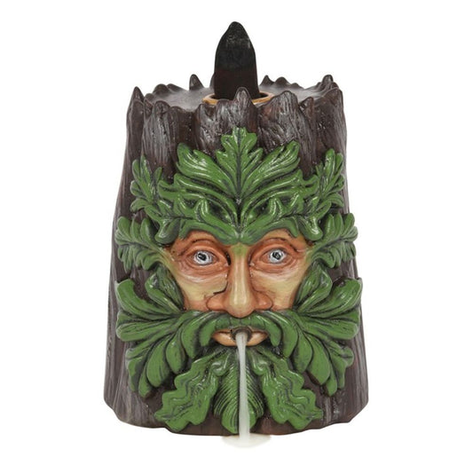 Spirit of the Trees Green Man Backflow Incense Burner N/A