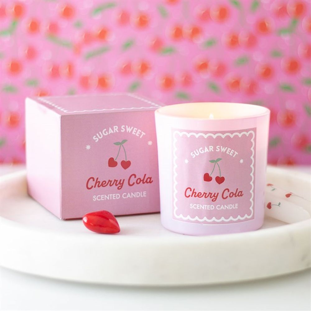 Sugar Sweet Cherry Cola Candle N/A