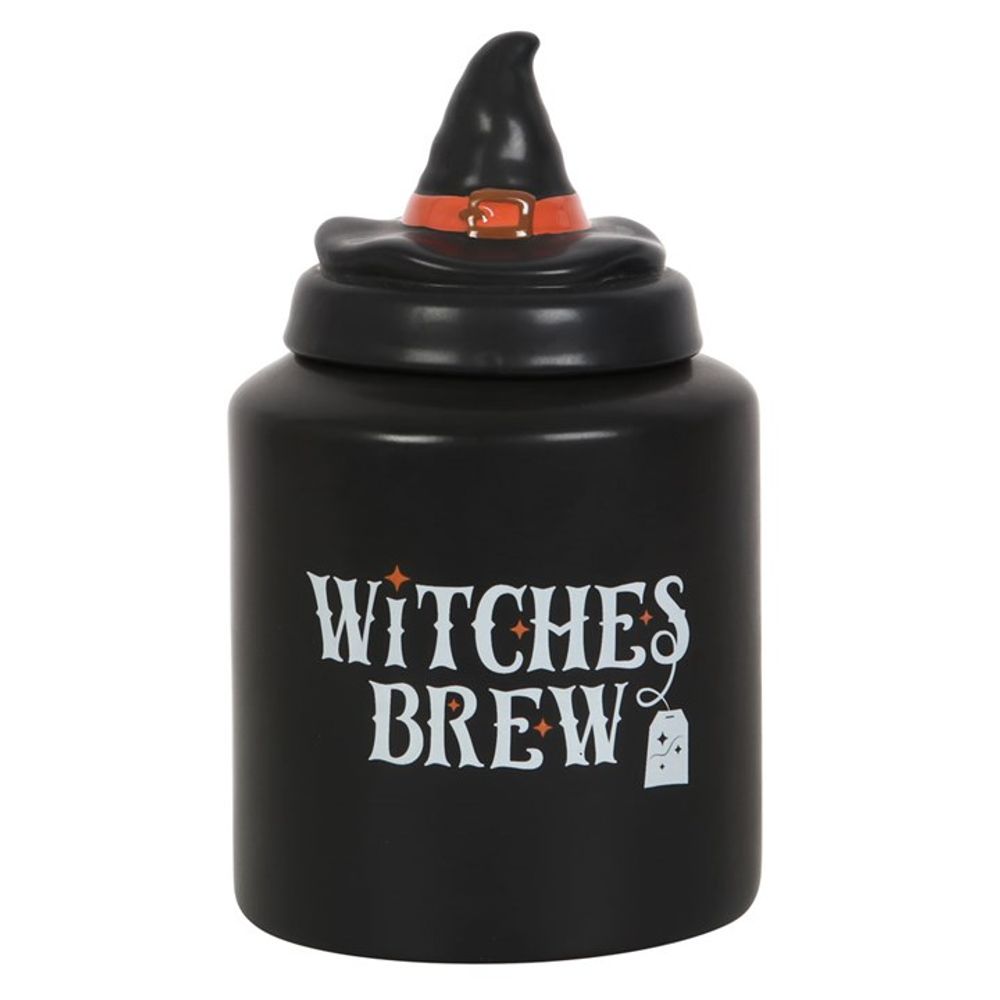 Witches Brew Ceramic Tea Canister N/A