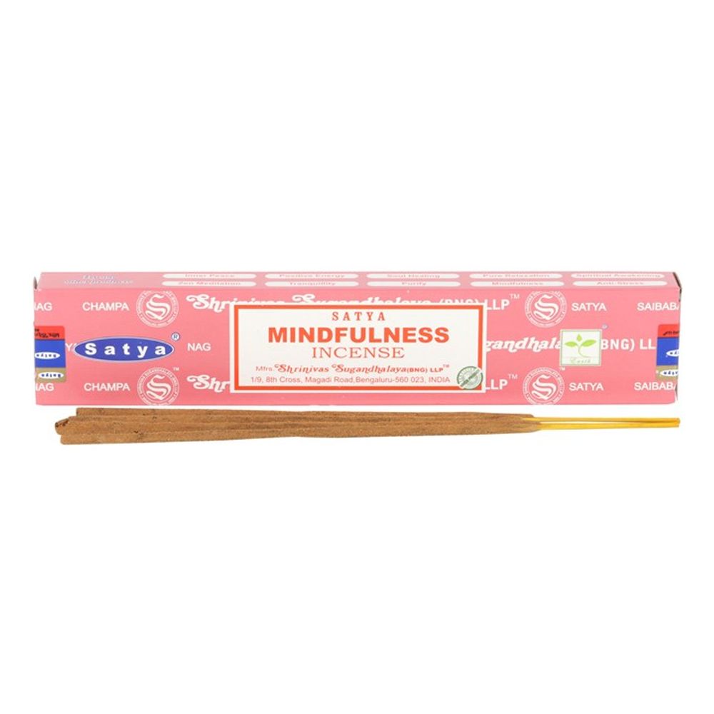 12 Packs of Mindfulness Incense Sticks by Satya N/A