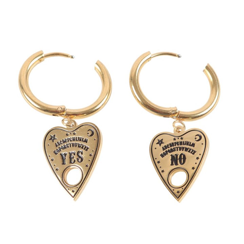 Talking Board Planchette Earrings N/A