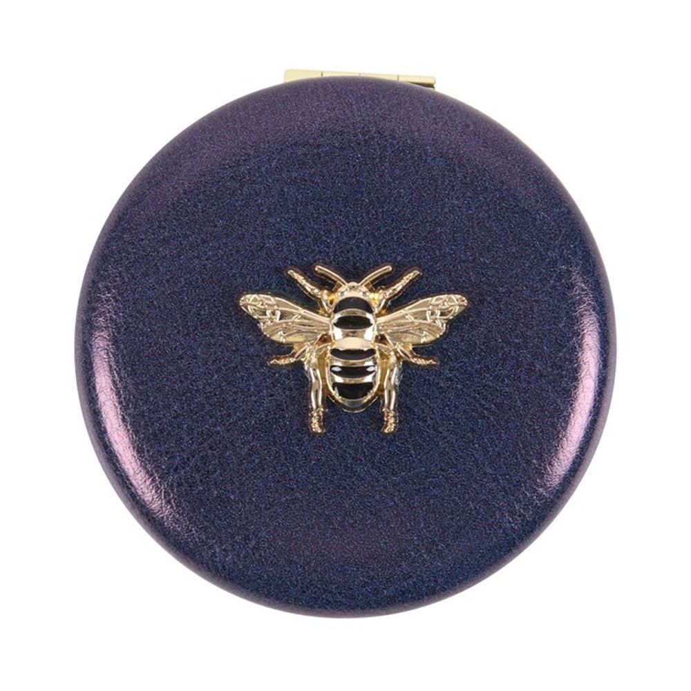 Navy Bee Compact Mirror N/A