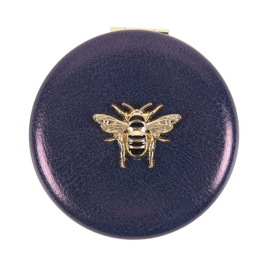 Navy Bee Compact Mirror N/A