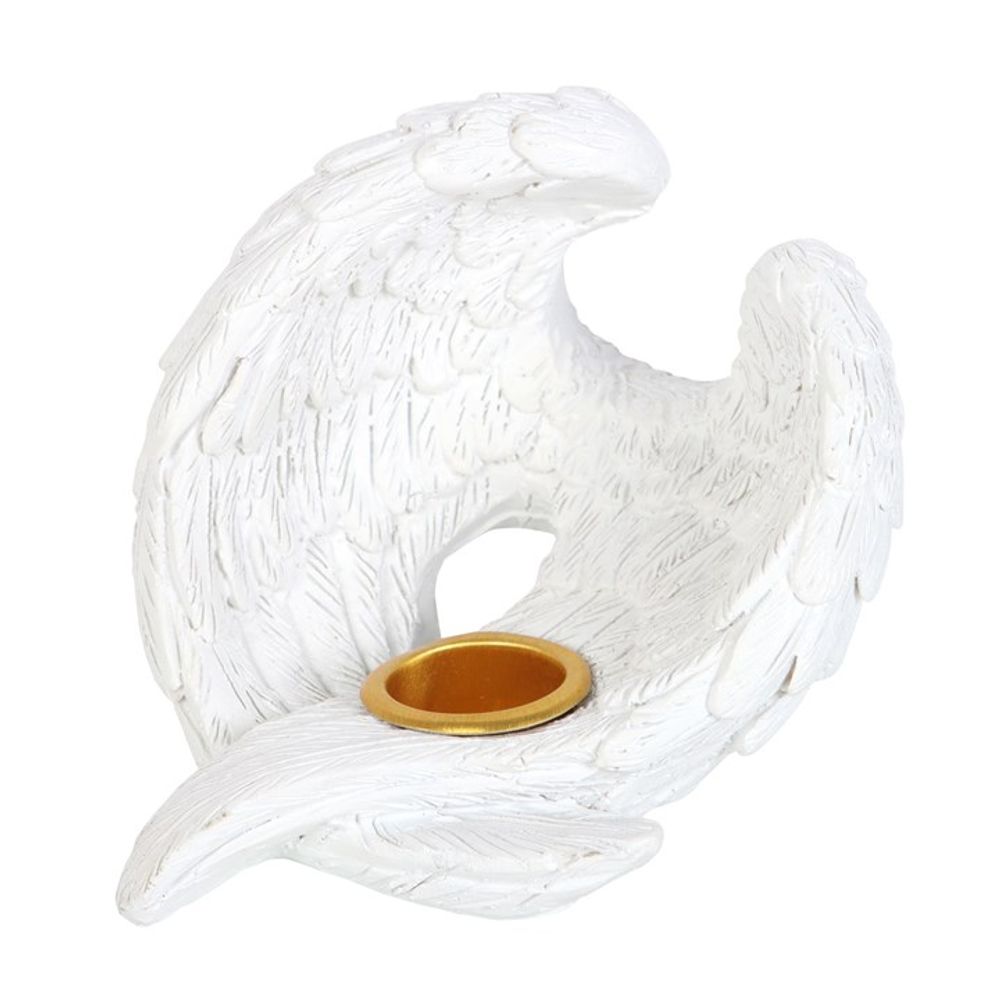 Angel Wing Resin Incense Cone Burner N/A