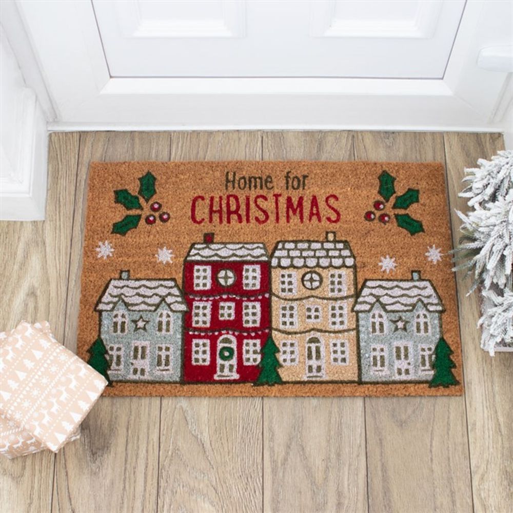 Home For Christmas Doormat N/A