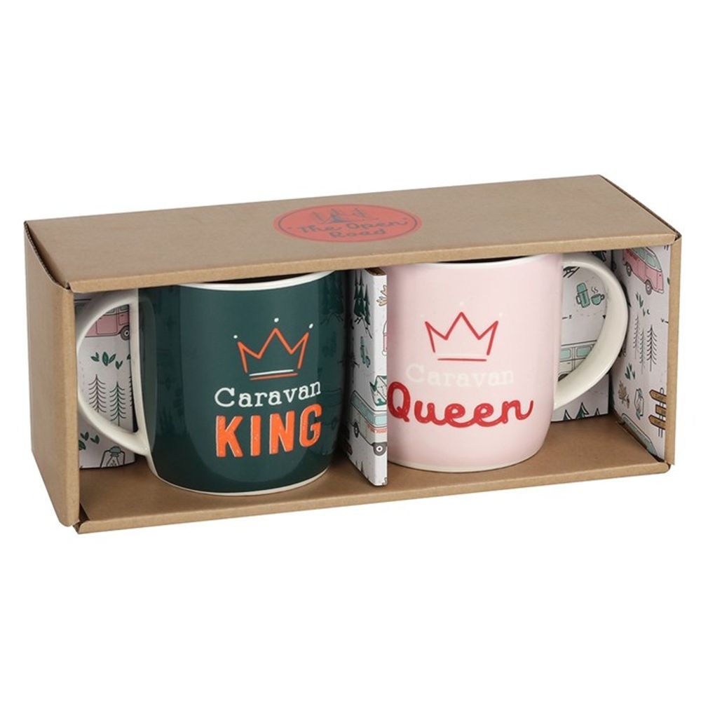 Caravan King and Queen Mug Set N/A