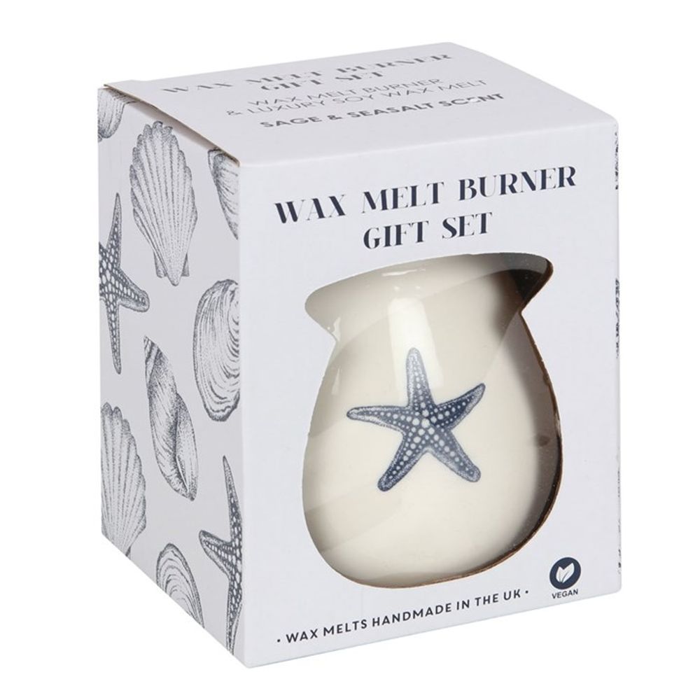 Starfish Wax Melt Burner Gift Set N/A